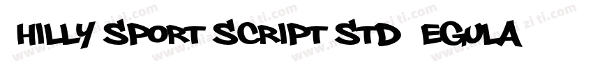 Philly Sport Script Std Regular字体转换